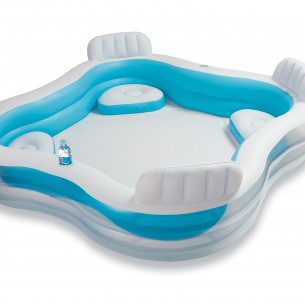 Басейн със седалка семеен 229 x 229 см Intex 56475 | цена за 1бр