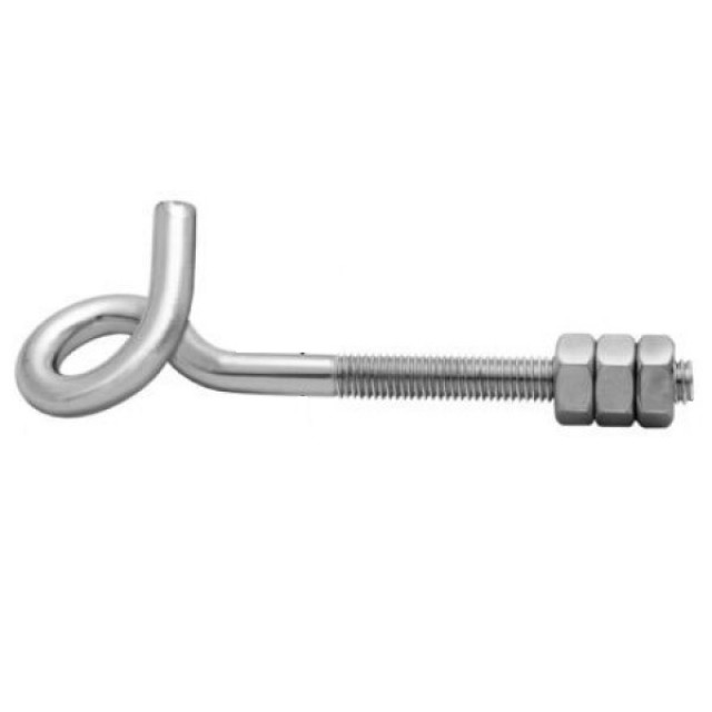 Кука отворена за таван с болт и гайка Vormann М8.9х145 мм / 2бр. / | цена за 1бр