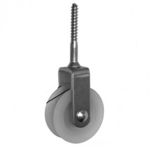 Макара с колело Vormann ф50 х 8 мм и винт / височина 120 мм / | цена за 1бр