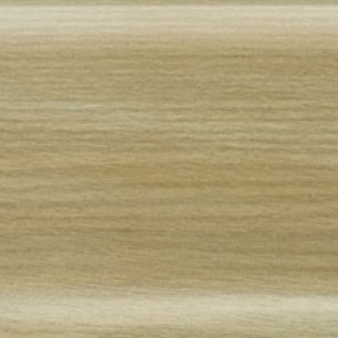 PVC перваз SG56/79 Salag с кабел канал, Пастелен ясен, 2.5 м | цена за 1линм PVC перваз SG56/79 Salag с кабел канал, Пастелен ясен, 2.5 м | цена за 1линм