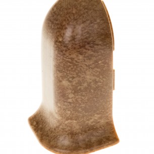 Външен ъгъл за PVC перваз Salag SG56/34 тъмен камък | цена за 1бр