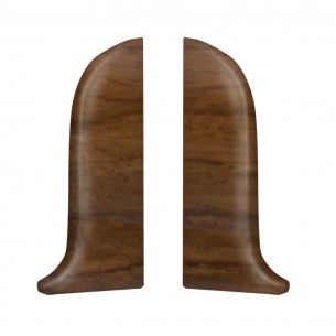 Тапи лява и дясна за перваз SG56/10 Salag, Орех 2бр. блистер | цена за 1пакет