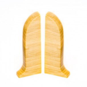 Тапи лява и дясна за перваз SG56/56 Salag, Винен дъб 2бр. блистер | цена за 1блистер