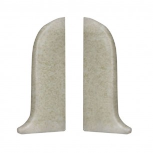 Тапи лява и дясна за перваз SG56/31 Salag, Светъл камък 2бр. блистер | цена за 1пакет