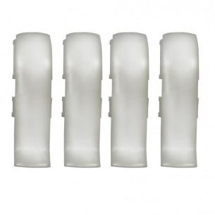 Преходници SG56/00 Salag за перваз, Бял, 4бр. блистер | цена за 1пакет