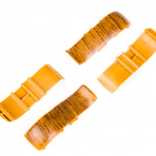 Преходници SG56/10 Salag за перваз, Орех, 4 броя | цена за 1пакет