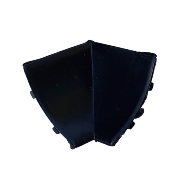 Вътрешен ъгъл за водобранна лайсна Salag, Черен, 28/32 | цена за 1бр