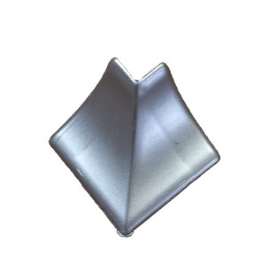 Външен ъгъл за водобранна лайсна Salag, Сребро, 29/41 | цена за 1бр Външен ъгъл за водобранна лайсна Salag, Сребро, 29/41 | цена за 1бр