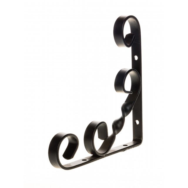 Конзола декоративна Vormann 150 х 150 х 14 мм, Черен | цена за 1бр