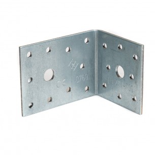 Планка винкел разнораменна Vormann 80 х 60 мм / ш.60 мм,д.2.5 мм / CE marking | цена за 1бр