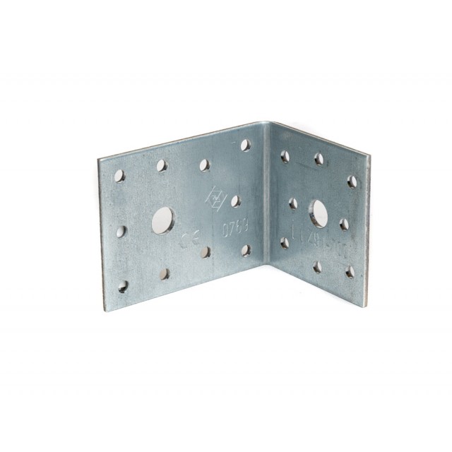 Планка винкел разнораменна Vormann 80 х 60 мм / ш.60 мм,д.2.5 мм / CE marking | цена за 1бр