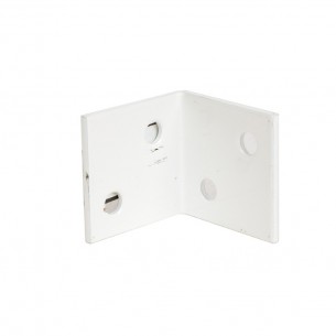 Планка винкел Vormann 30 х 30 мм / ш.30 мм,д.2.0 мм / бяла | цена за 1бр