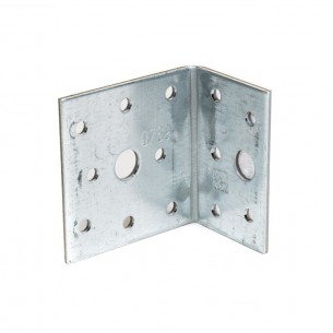 Планка винкел разнораменна Vormann 60 х 40 мм / ш.60 мм,д.2.5 мм / CE marking | цена за 1бр