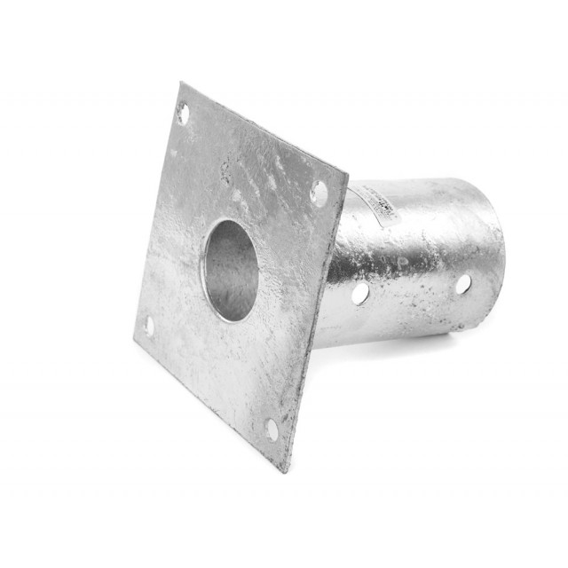 Стъпка стоманена кръгла Vormann ф81 мм / основа 150 х 150 мм / | цена за 1бр