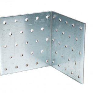 Планка винкел перфо Vormann 100 х 100 мм / ш.100 мм,д.2.5 мм / CE marking | цена за 1бр