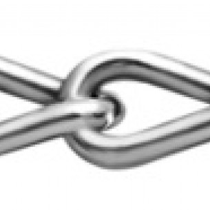 Поцинкована стоманена усукана верига "форма А" ф5.0 Vormann звено 21 x 19.0 мм / якост 625 кг / | цена за 1линм