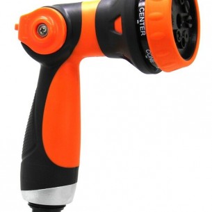 Воден пистолет 8 струи контрол с палец Soft grip | цена за 1бр