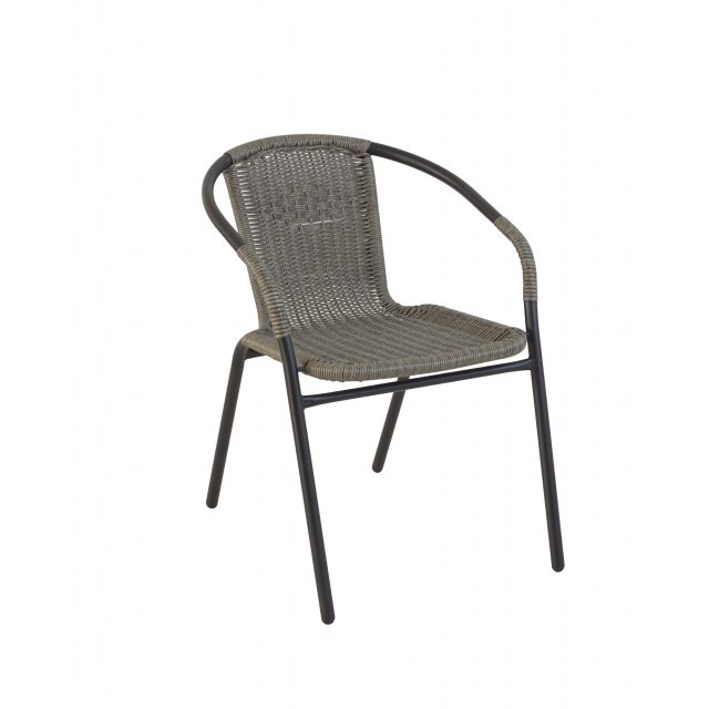 Градински стол My Garden метал / PVC ратан SC-037 | цена за 1бр