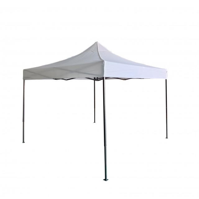 Шатра 3 x 3 м WR4051 от полиестер, Бял | цена за 1бр
