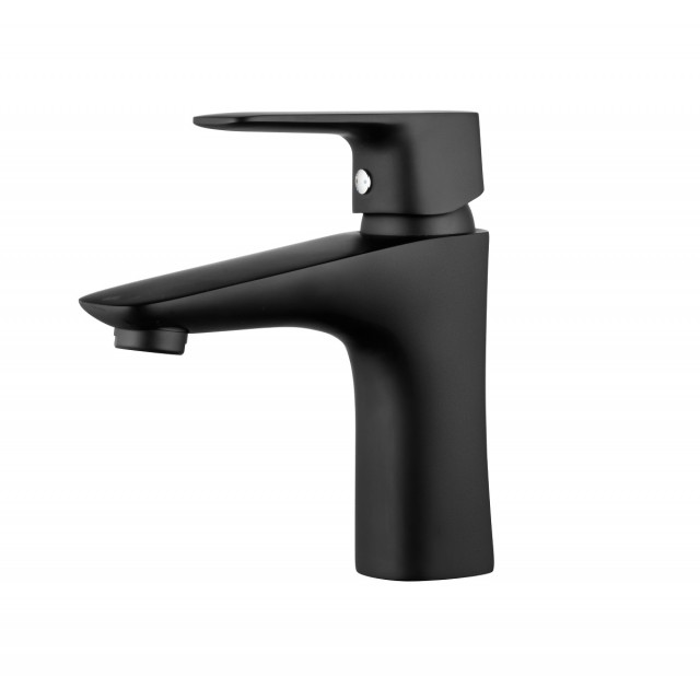 Едноръкохватков смесител за мивка Cascada Life Black | цена за 1бр