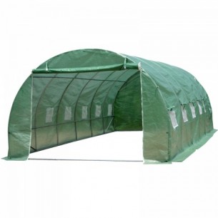 Покривало за оранжерия 6х3х2м с 2 врати с цип WR-SG632-C UV защита | цена за 1бр
