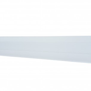 PVC перваз SG75/00 Salag с кабел канал, Бял, 2.2 м | цена за 1линм