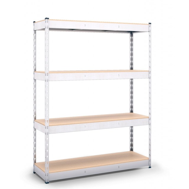 Стелаж метален Profi, 4 MDF рафта 300 кг, 216 х 160 х 70 см | цена за 1бр