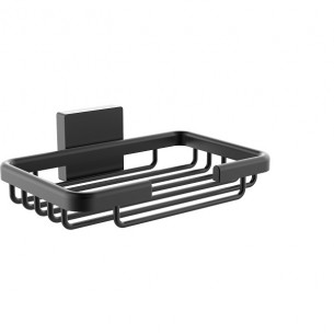 Решетъчна сапунерка Makena Square, Черен мат | цена за 1бр