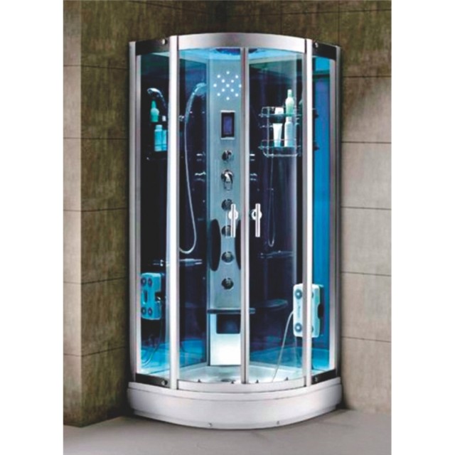 Хидромасажна душ кабина Cascada 2711 овал, 90 x 90 x 215 см | цена за 1бр