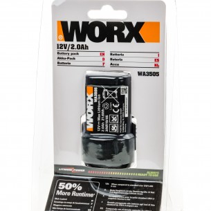Батерия Li-ion 2.0Ah 12V Worx WA3505 за WX128 | цена за 1бр