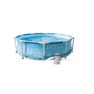 Басейн 3.05 х 0.76 м Intex 28208 с метална рамка + к-кт помпа и филтър | цена за 1бр