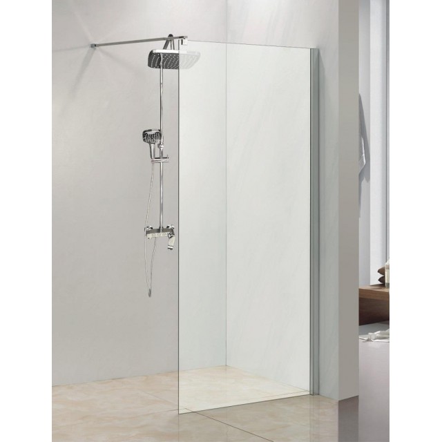 Параван за баня Cascada 90 х 190 см, Мат стъкло | цена за 1бр