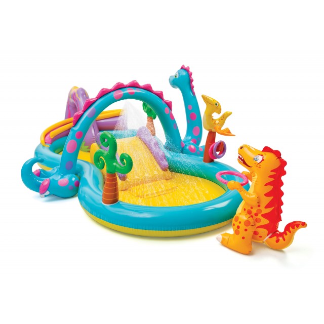 Надуваем център за игра Intex 57135 Dinoland Play Center  | цена за 1бр