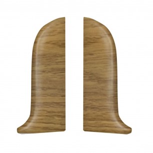 Тапи лява и дясна NG80/56 Salag за перваз, Винен дъб 2бр. блистер | цена за 1пакет