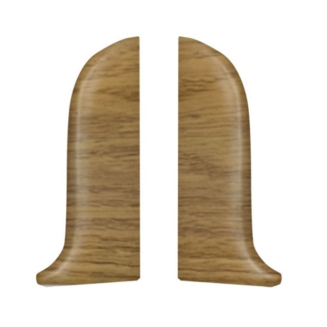 Тапи лява и дясна NG80/56 Salag за перваз, Винен дъб 2бр. блистер | цена за 1пакет