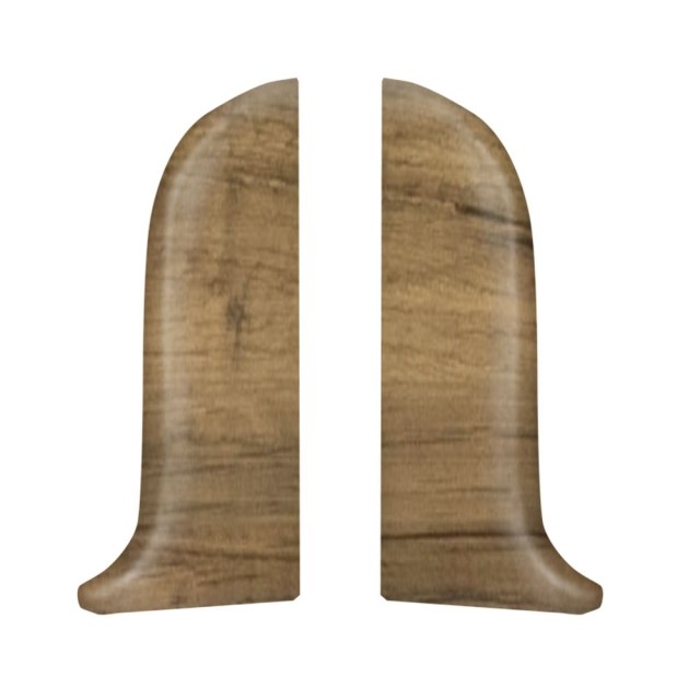 Тапи лява и дясна за перваз SG56/D1 Salag, Орех лаваг 2бр. блистер | цена за 1блистер