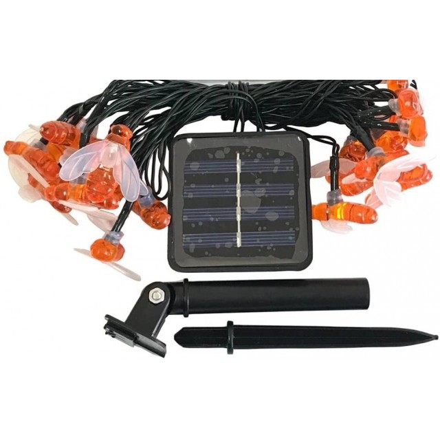 Соларен LED гирлянд My Garden SSL-6021 от 20 лампички пчелички  | цена за 1бр