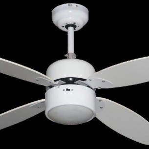 Вентилатор-полилей Ziel CF42-4CS(N), Бял | цена за 1бр