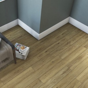 Перваз MDF 120х29х2800мм AGT HG Super White 601 SPR-5060 | цена за 1бр