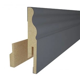 Перваз MDF 100х16х2800мм AGT Soft Touch Black 723 SPR-5070 | цена за 1бр