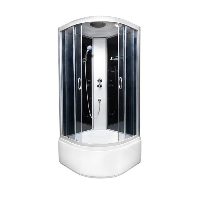 Хидомасажна кабина GM129-GREY-90-  размер 90*90*215CM | цена за 1бр