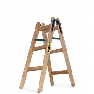 Дървена стълба 3 стъпала 95 см Drabest 2.40 м | цена за 1бр