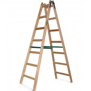 Дървена стълба 7 стъпала 211 см Drabest 3.60 м | цена за 1бр