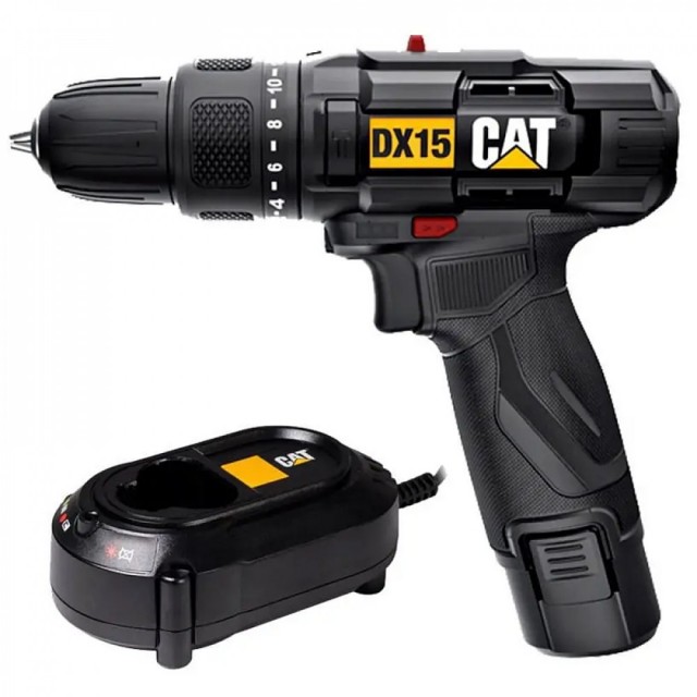 Бормашина акумулаторна CAT DX15 12V 30Nm | цена за 1бр