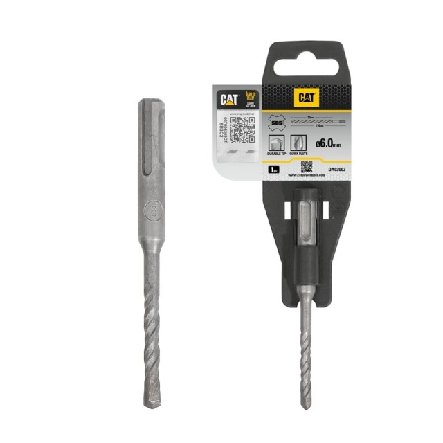 Свредло CAT DA03003 SDS+ 6х110мм | цена за 1бр
