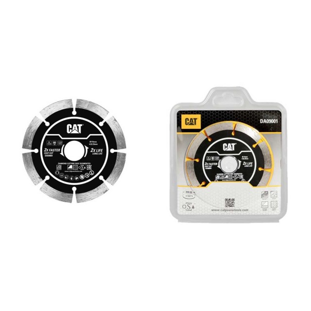 Диамантен сегментен диск CAT DA09001 115х22.23х2мм | цена за 1бр