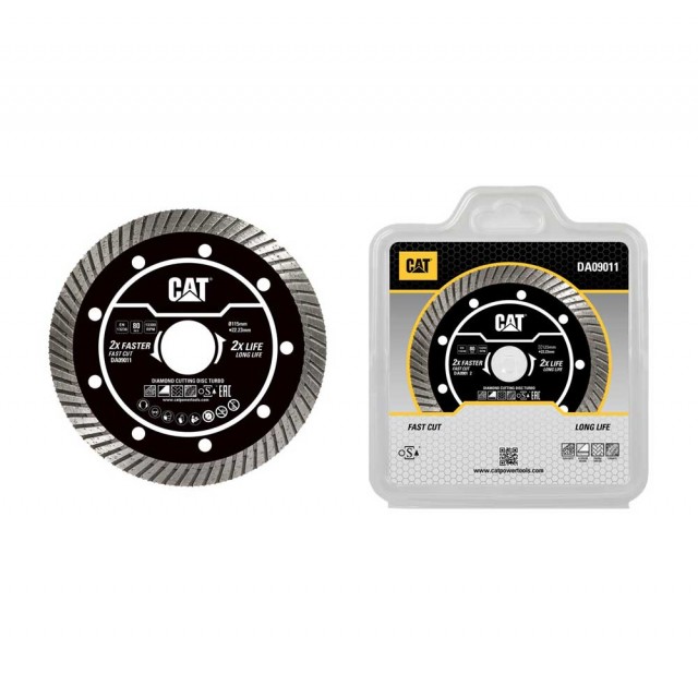 Диамантен Turbo диск CAT DA09011 115х22.23х2.2мм | цена за 1бр