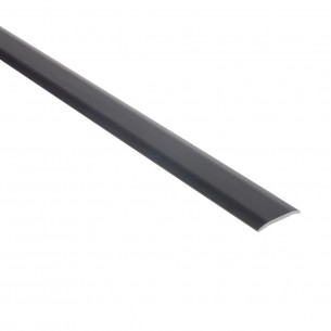 Преходна лайсна 20мм SS21A8 самозалепваща, Черен мат, 180 см | цена за 1бр