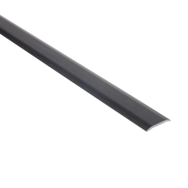 Преходна лайсна 20мм SS21A8 самозалепваща, Черен мат, 180 см | цена за 1бр