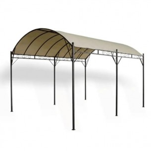 Метален навес за кола WR4045 с полиестерно покривало  | цена за 1бр